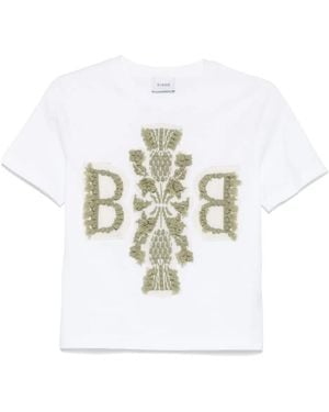 Barrie Logo-Embroidered T-Shirt - White