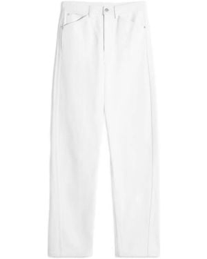 Lemaire Five Pockets Twisted Jeans - White