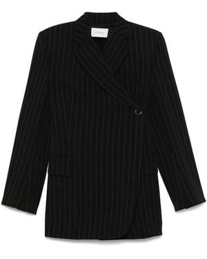 Sportmax ストライプ ジャケット - ブラック
