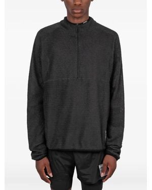 Satisfy Fuzzfleece Ad Half-Zip Jumper - Black