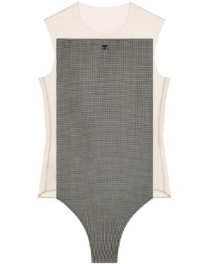 Courreges Illusion Bodysuit - Grey