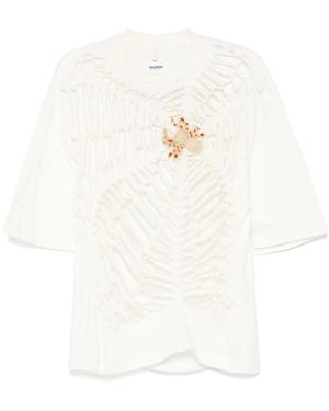 Doublet Protein Spider Web T-Shirt - Weiß