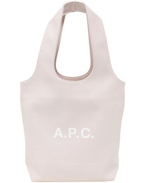 A.P.C. Ninon Tote Bag - Pink