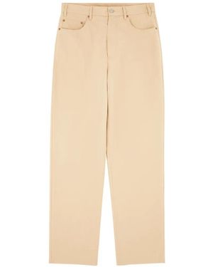 MM6 by Maison Margiela Five-Pocket Trousers - Natural