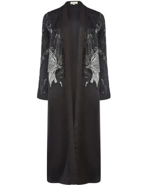 Temperley London Inez Coat - Black