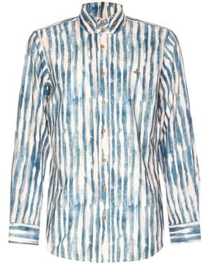 Vivienne Westwood Hemd mit Orb-Logo - Blau