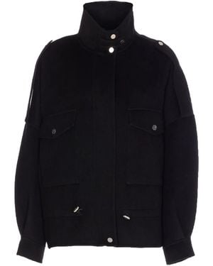 Pinko Giacca Con Zip - Blu
