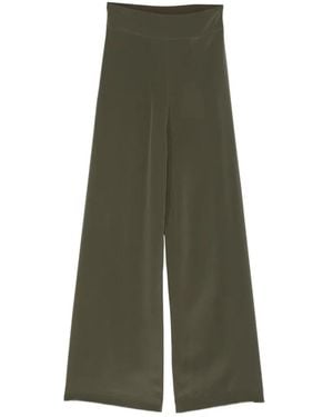 JOSEPH Rihani Slit Palazzo Pants - Green