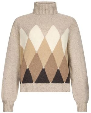 Ballantyne Pull À Losanges - Neutre