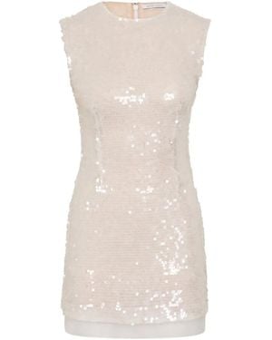 Rachel Gilbert Kaia Sequin Mini Dress - Natural