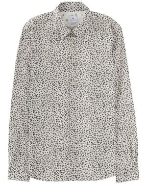Paul Smith Floral Shirt - Grey