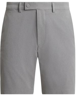 Ralph Lauren Elastic Waistband Tailored Fit Shorts - Grey