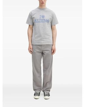 Carhartt Multiple-Pockets Straight-Leg Trousers - Grey