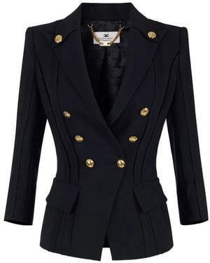 Elisabetta Franchi Essential Jacket - Black