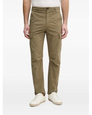 Trussardi Button-Fastening Pants - Natural