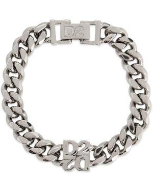 DSquared² D2-Upside-Down Armlet - Metallic
