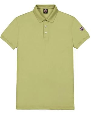 Colmar Logo Patch Polo Shirt - Green