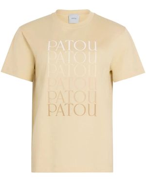 Patou ロゴ Tシャツ - ナチュラル