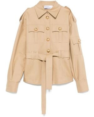GIUSEPPE DI MORABITO Cotton Shirt - Natural