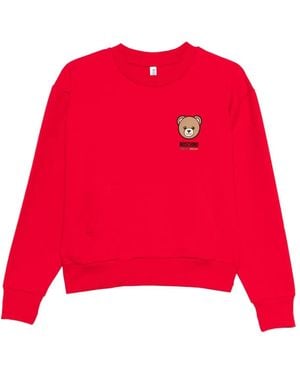 Moschino プリント スウェットシャツ - レッド