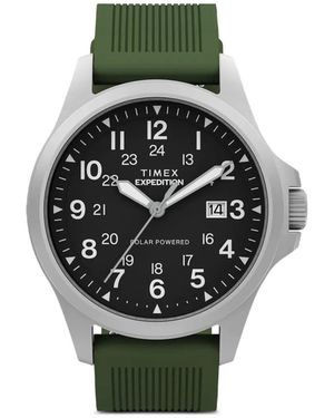 Timex Expedition Field Post Solar 41Mm Watch - Grey