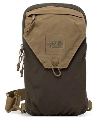 The North Face Glen Canyon Logo-Patch Panelled Backpack - Green