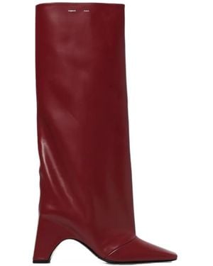 Coperni Floating Knee-High Boots - Red