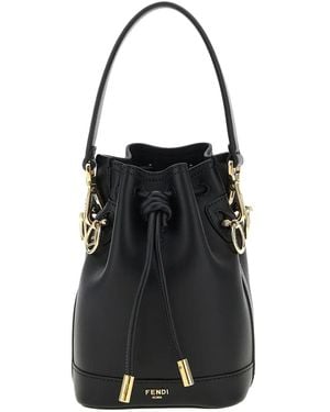Fendi Mini Mon Tresor Beuteltasche - Schwarz