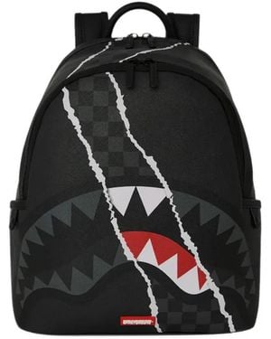 Sprayground Shark Slash Savage Backpack - Black