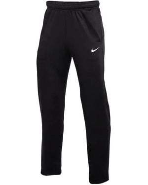 Nike Elasticated-Waistband Track Trousers - Black