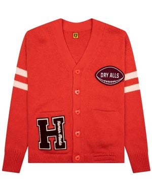 Human Made Vest Met Logopatch - Rood