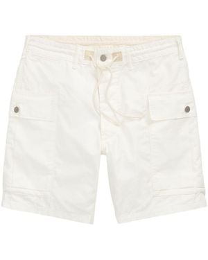 RRL Cargo-Pockets Cotton Shorts - White