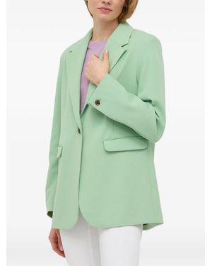 Samsøe & Samsøe Buttoned Blazer - Green