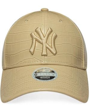 KTZ 9Forty New York Yankees Mlb Baseball Cap - Natural
