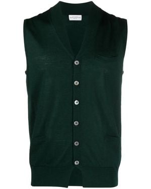 Ballantyne Basolan Wool Vest - Green