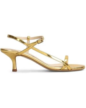 Fabio Rusconi Metallic Strappy Sandals