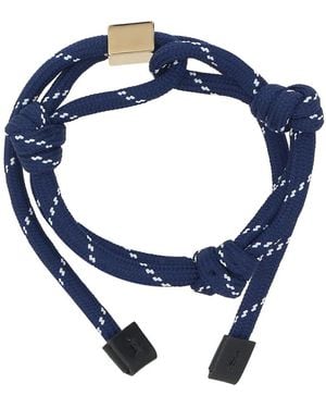 Miu Miu Kordelarmband - Blau