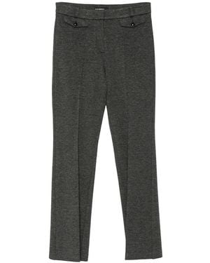 Cambio Hose Mit Bügelfalten - Grau