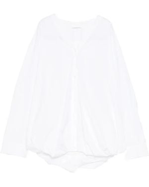 JNBY V-Neck Blouse - White