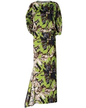 Silvia Tcherassi Harriet Midi Dress - Green