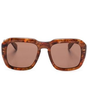 Chloé Square-Frame Sunglasses - Pink