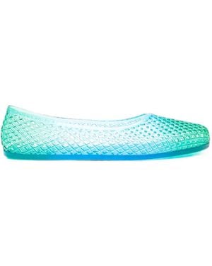 Ancient Greek Sandals Iro Jelly Ballet Flats - Blue