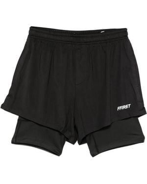 FAMILY FIRST Short À Logo Imprimé - Noir