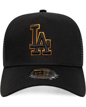 KTZ Baseballkappe Mit Stickerei - Schwarz