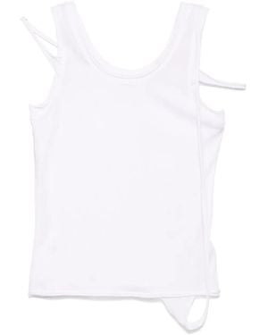 Helmut Lang Strap Tank Top - White