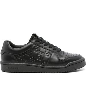 Sandro Sneakers Con Logo Goffrato - Nero