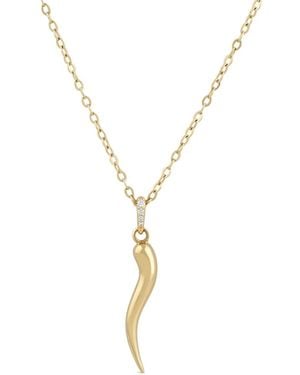 Dinny Hall Toro Horn Charm Pendant - Metallic