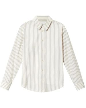 Isabel Marant Camicia Rony A Righe - Bianco