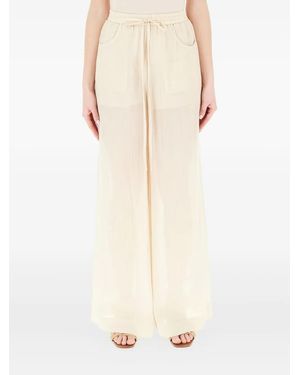 Nude Linnen Broek - Naturel