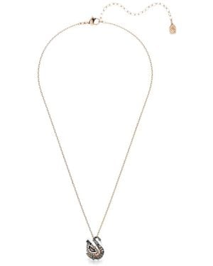 Swarovski Swan Crystal-Embellished Necklace - White